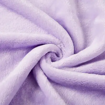 Laser Embroidered Flannel Satin Blanket With Edging Blanket