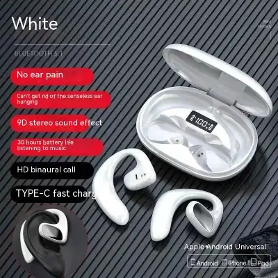 Wireless Bluetooth External Non-in-ear Ultra-long Life Battery Headset