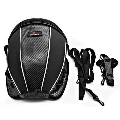 Motorcycle Fuel Tank Rear Seat Tail Side Microfiber Leather Multifunctional Waterproof Crossbody Bag