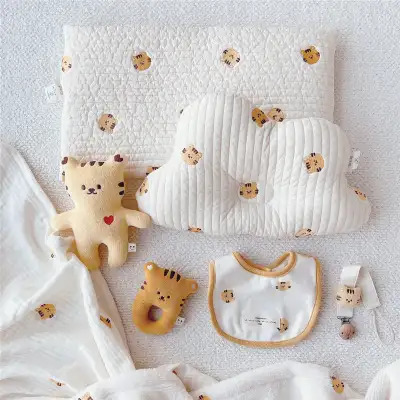 Baby Embroidery Breathable Sweat Absorbing Shaping Pillow