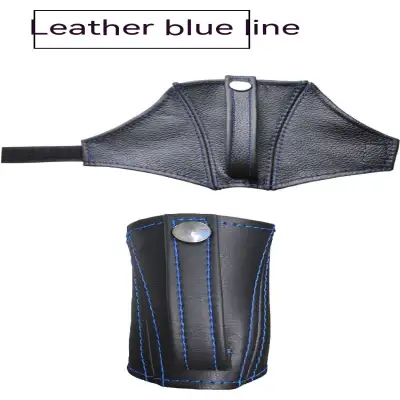 Racing Seat Belt Leather Limit Buckle Shoulder Strap Cover Suitable For RECAROBride Fixed