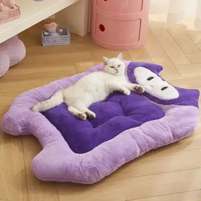 Universal Thickened Fleece-lined Pet Cat Bed Mat