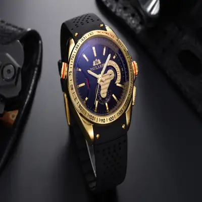 Automatic Mechanical Multifunctional Noctilucent Tape Classic Men's Watch