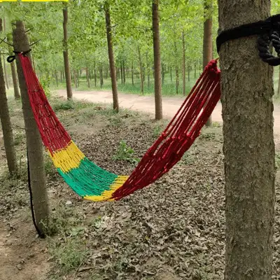 Outdoor Nylon Rope Mesh Hammock