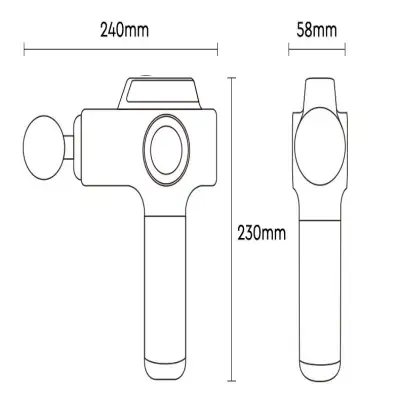 Massage Gun Small Muscle Massager Household