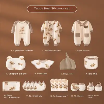 Newborn Gift Box Newborn Baby Meeting Etiquette Clothes Suit