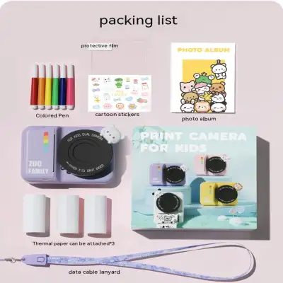 Cute Children's Printing Camera Digital Camera Mini