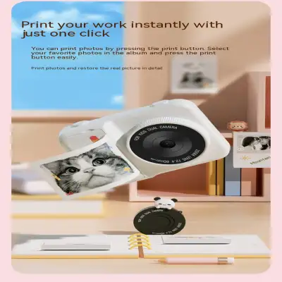 Cute Children's Printing Camera Digital Camera Mini