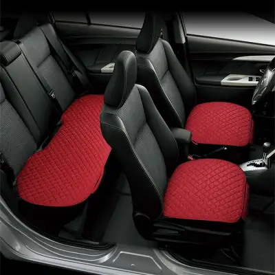 Linen Car Seat Cushion Universal Car Cushion