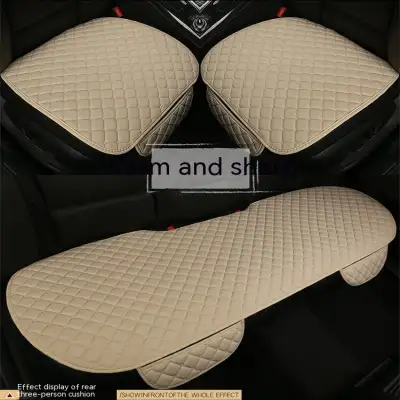 Linen Car Seat Cushion Universal Car Cushion