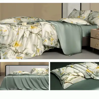 Bed Silk Four-piece Set