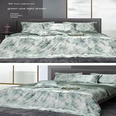 Bed Silk Four-piece Set