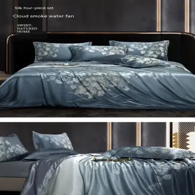 Bed Silk Four-piece Set