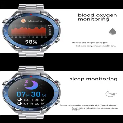 ZD5UM Bluetooth Calling Blood Oxygen Detection AI Voice-assisted Smart Watch