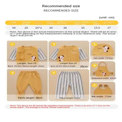 Newborn Cotton Long Sleeve Spring And Autumn