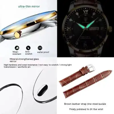 Women's Waterproof Luminous Quartz Watch