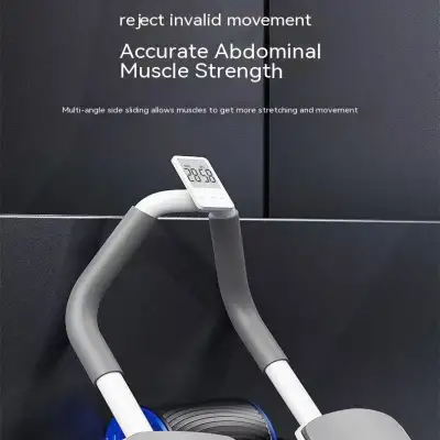 Abdominal Wheel Automatic Rebound Belly Contracting And Abdominal Rolling Exercise