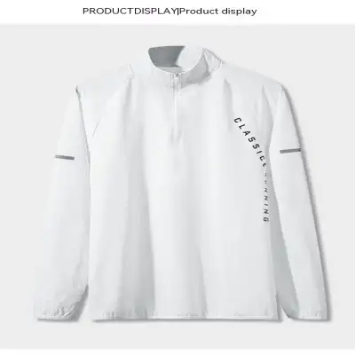 Half Zipper Sportswear Men's Long-sleeved Quick-drying Clothes