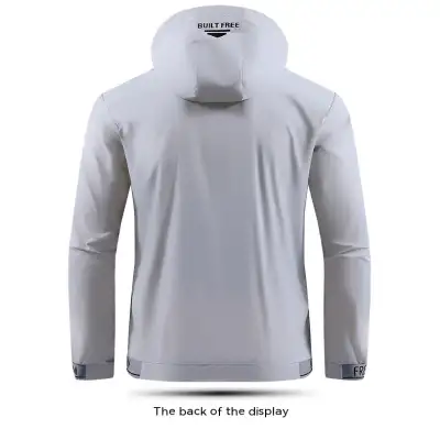 Summer Lightweight Breathable And UV-resistant Hooded Sun-proof Top