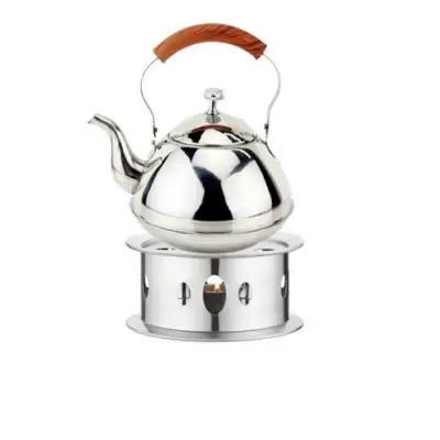 Stainless Steel Hollow Circle Tea Warmer