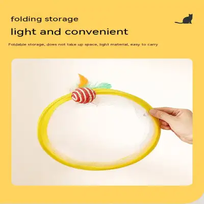 Foldable Cat Tunnel Telescopic Maze Toy