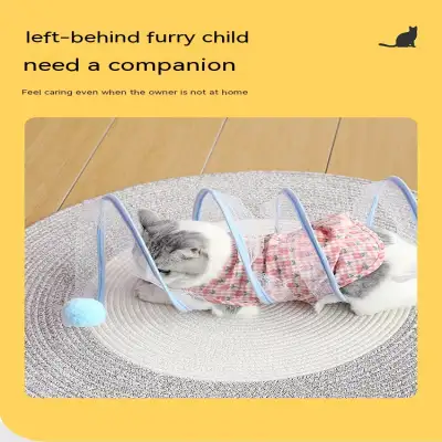 Foldable Cat Tunnel Telescopic Maze Toy