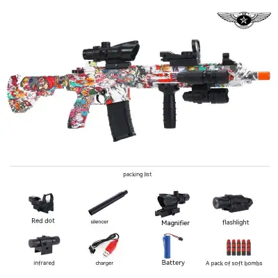 M416 Children Toy Special Crystal Gun Water