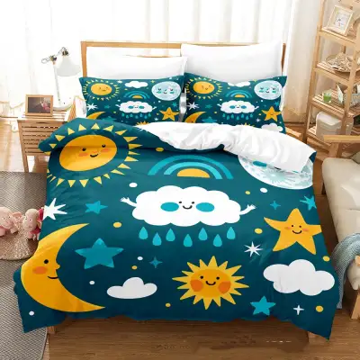 Home Textile Cartoon Series Three-piece Set