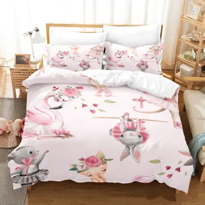 Home Textile Cartoon Series Three-piece Set