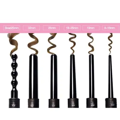 Hair Curler Hair Curler For Curling Or Straightening Multi-function LED Multi-gear Temperature Adjustment 6 In 1 Hair Curler