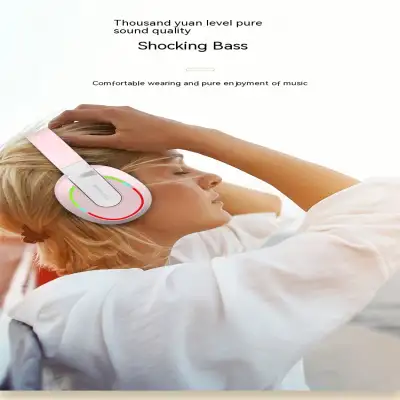 Bluetooth Headset Extra Bass Cellphone Radio Competition Gaming Headset