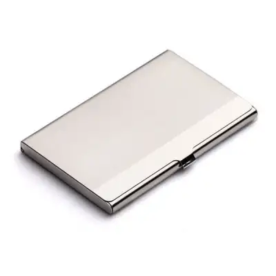 304 Stainless Steel Laser Sculpture Business Card Case