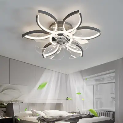 Light Luxury Household Intelligent Suction Fan Lamp