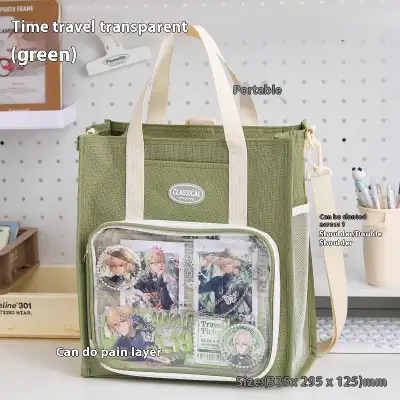 Remedial Bag Students Carry Books Remedial Bag Transparent Anime