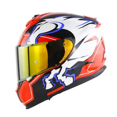 Motorcycle Full Face Helmet Motorcycle Riding Double Lens Full Cover Helmet