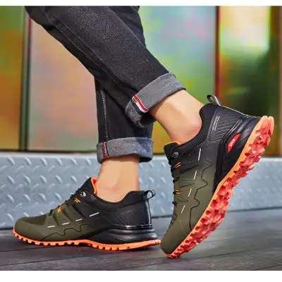 Plus Size Outdoor Sneakers Men's Wear-resistant Non-slip