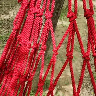 Outdoor Nylon Rope Mesh Hammock