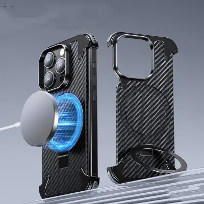 Carbon Fiber Phone Shell Metal