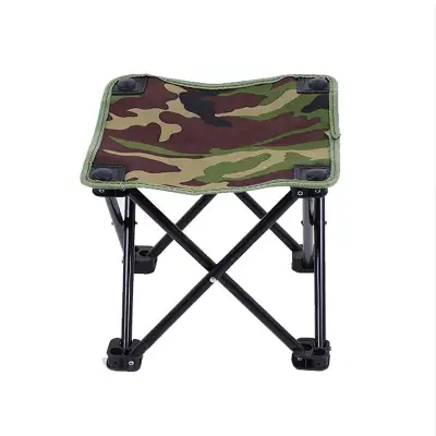 Outdoor Leisure Folding Camouflage Small Flat Stool