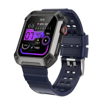 Three-proof Heart Rate And Blood Pressure Sport Mode Smart Watch