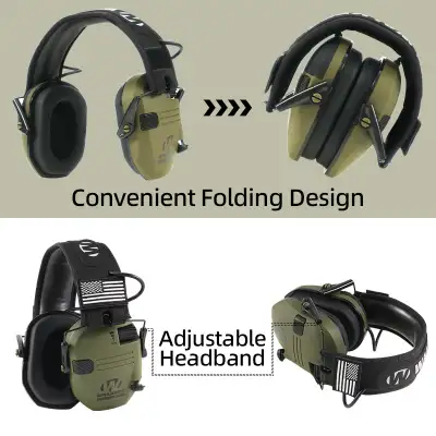 Outdoor Shooting Intelligent Soundproof Noise Reduction Ear Muff Hunting CS Headset