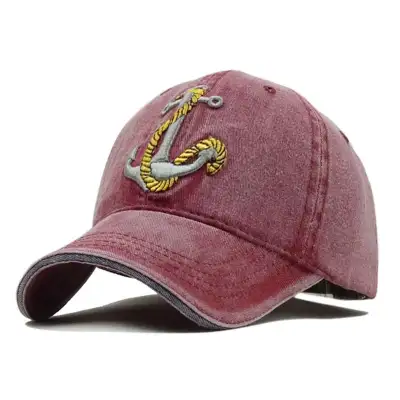 Anchor Embroidered Baseball