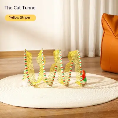 Foldable Cat Tunnel Telescopic Maze Toy