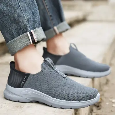 Summer Plus Size Mesh Men's Breathable Shoes