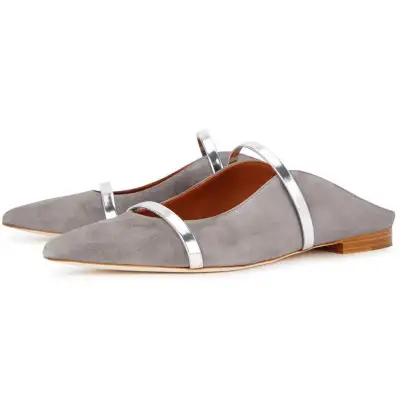 Pointed Toe Strap Flat Casual Shoes