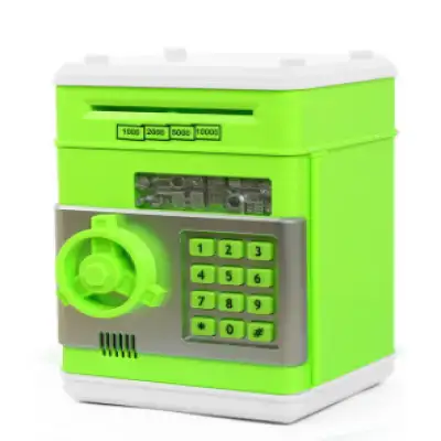 Automatic Paper Money Piggy Bank Gift Money Box Safe