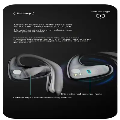 Wireless Bluetooth External Non-in-ear Ultra-long Life Battery Headset