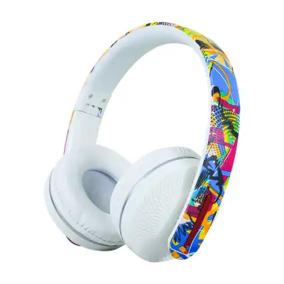 Kuchao Graffiti Bass Headset Wireless Bluetooth Headset