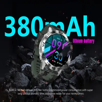 K59 Bluetooth Large Battery Outdoor Sport Smart Watch