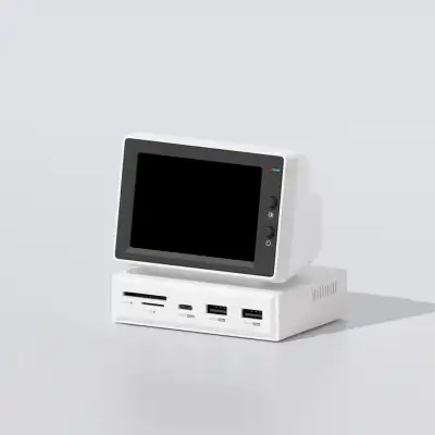 Small Computer Secondary Screen Desktop Expansion Dock Chassis